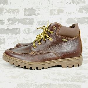 NEW Rockport Weather or Not Moc Toe Brown Leather Lace Up Boots O734